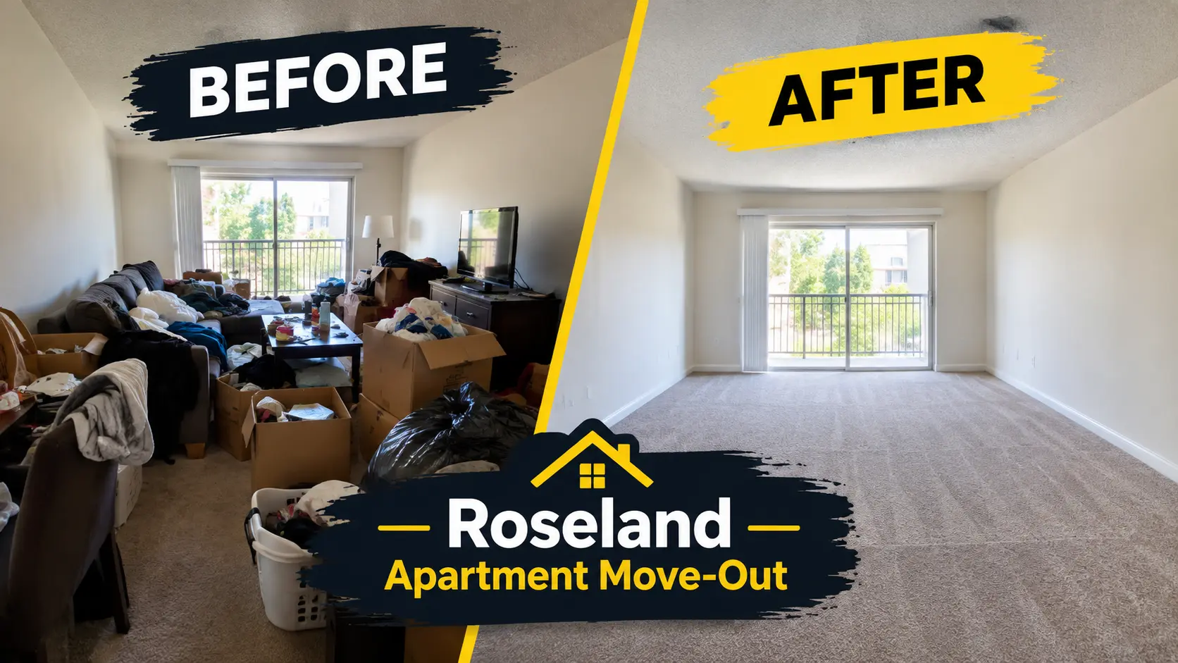 Roseland apartment move-out