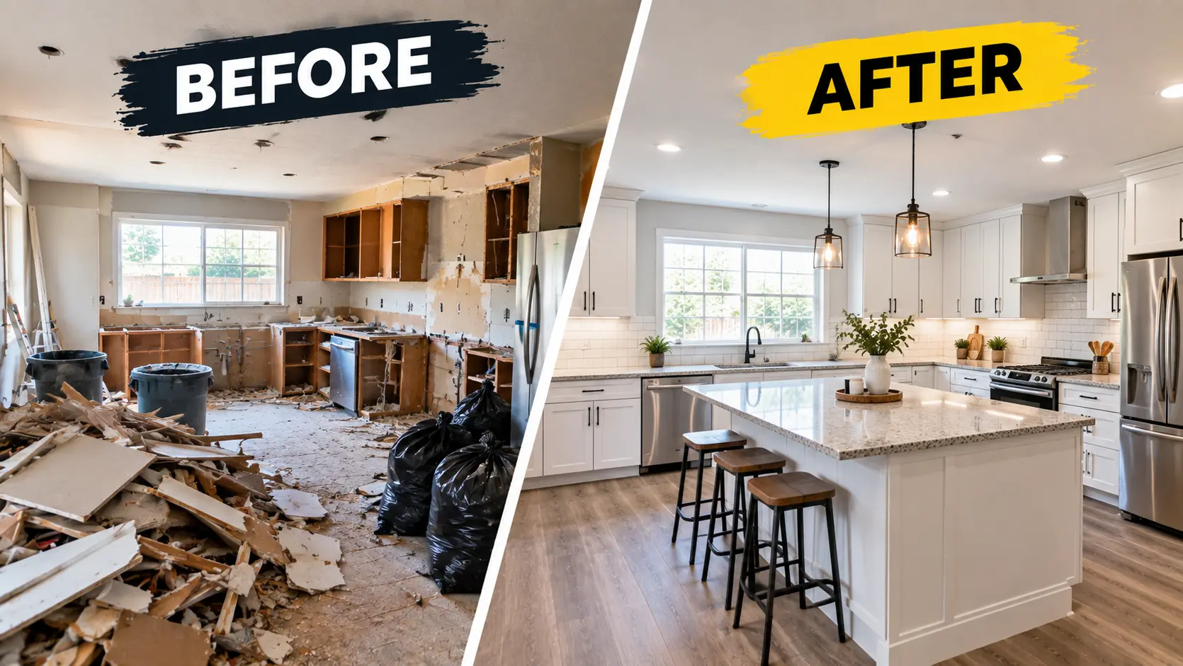 Coffey Park kitchen remodel